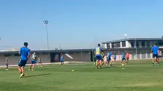 U. de Chile inició la semana con la mente en el Superclásico