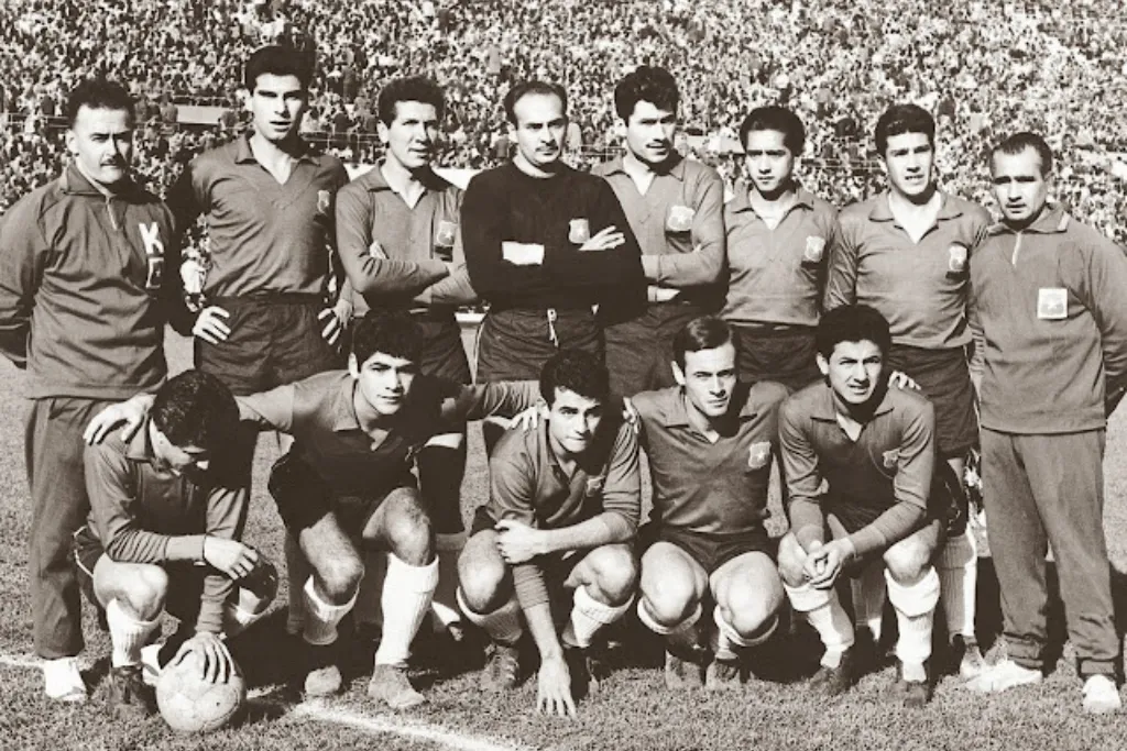 Formación de Chile en el Mundial de 1962 / ©Partidos de la Roja