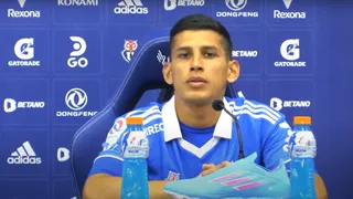 Israel Poblete en su presentación en U. de Chile: Vamos a tener más victorias que derrotas