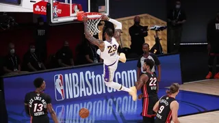 Las mejores jugadas de LeBron James junto a Los Angeles Lakers en los playoffs de la NBA