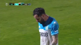 Eugenio Mena y Gabriel Arias fueron expulsados en triunfo de Racing sobre Platense