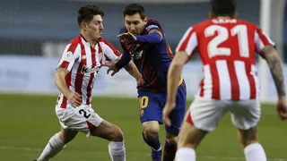 Messi fue expulsado por primera vez en FC Barcelona en la caída con Athletic Bilbao