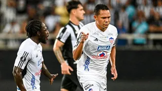 Carlos Bacca lideró a Junior de Barranquilla en su triunfo sobre Botafogo