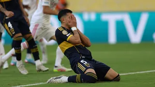 Con Palacios y Alarcón en cancha: Boca no aguantó y cedió un empate contra Benfica en el Mundial de Clubes