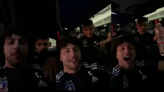 Cantaron contra la U y trataron de llamar a Arturo Vidal: El animado regreso de Colo Colo a Santiago