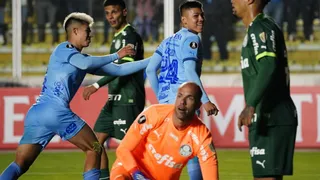 Bolívar aprovechó la altura de La Paz y le propinó una contundente derrota a Palmeiras