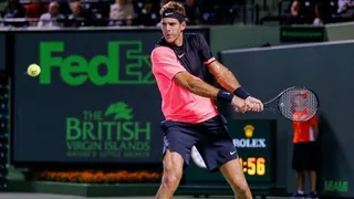 Juan Martín Del Potro se estrenó con un apretado triunfo en el Masters 1.000 de Miami