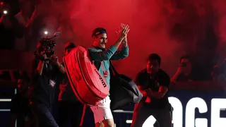 Roger Federer desató furor en su exhibición contra Alexander Zverev en Ciudad de México