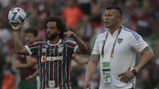 Jorge Almirón: En muchos momentos del partido Fluminense estuvo mejor