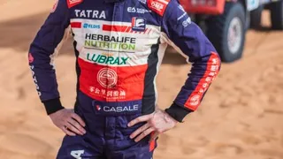 Ignacio Casale presentó su nuevo camión en Dubai