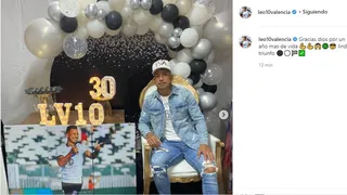 La celebración cumpleañera de Leonardo Valencia: Lindo triunfo