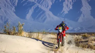 Cornejo y Quintanilla tuvieron positiva jornada en el Desafío Ruta 40 de Argentina