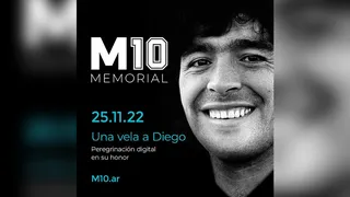 Un memorial virtual homenajea a Maradona al cumplirse dos años de su muerte