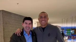 ¡Qué calidad! Marcelo Salas compartió una foto junto a David Trezeguet