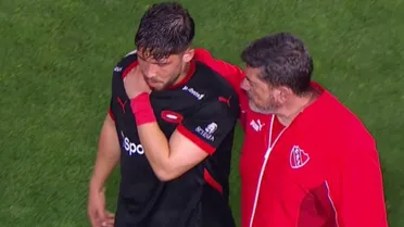 ¿Fuera de La Roja? Felipe Loyola sufre dura lesión y encara a su rival en pleno partido