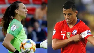 La polémica desatada por un afiche de Christiane Endler y Alexis Sánchez