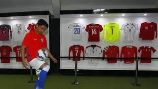 La inauguración del Museo del Fútbol en el Estadio Nacional