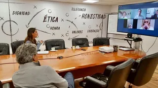 La ministra del Deporte se reunió con la ANFP para analizar el protocolo de retorno del fútbol