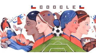 Google celebra con un Doodle el debut de la Roja femenina en el Mundial de Francia