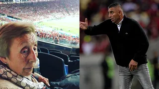 Jaime García llevó a su mamá al duelo de Ñublense con Flamengo en el Maracaná