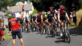 Las espectaculares imágenes que dejó la quinta etapa del Tour de Francia