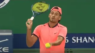 La jugada que tiene a Nick Kyrgios nuevamente en la polémica