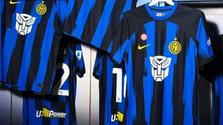 Inter presentó camiseta con cinéfila publicidad de “Transformers”
