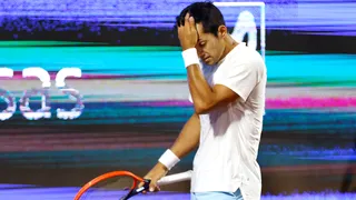 Cristian Garin se bajó de la qualy del ATP de Auckland por problemas en un hombro