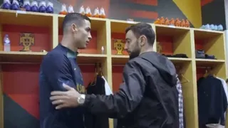 Joao Mario y el polémico saludo entre Cristiano Ronaldo y Bruno Fernandes: “Era una broma”