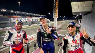 Fabio Quartararo ganó el Gran Premio de Doha en el MotoGP