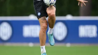 Alexis Sánchez e Inter de Milán entrenaron con miras al duelo con Empoli