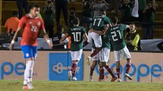 México derribó a Costa Rica en amistoso previo al choque con Chile