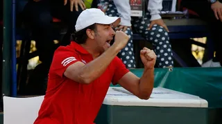 Nicolás Massú y camiseta con célebre frase: Muchos niños hoy se identifican