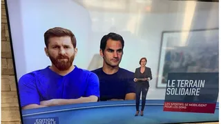 Noticiero francés confundió a Lionel Messi con su doble oficial y generó una ola de burlas