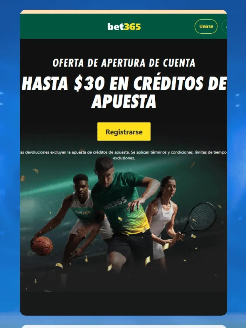 bet365 bono de bienvenida chile