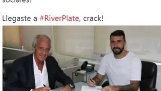 Hinchas de River Plate hicieron una particular solicitud a Lucas Pratto en Twitter