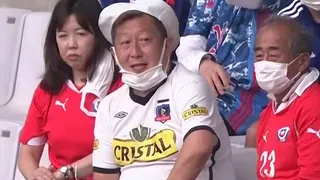 Con raíces chilenas: La historia del japonés hincha de Colo Colo que apareció en amistoso de la Roja