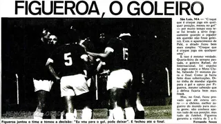 Se cumplen 45 años del día en que Elías Figueroa fue arquero