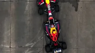 Así se desarrolló el Showrun de Fórmula 1 realizado por Red Bull en Santiago