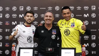 César Fuentes y Miguel Pinto fueron presentados como refuerzos de Colo Colo