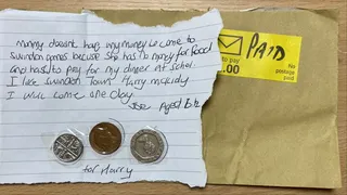 La emotiva carta de un pequeño hincha inglés: Mami no tiene dinero para ir a ver los partidos