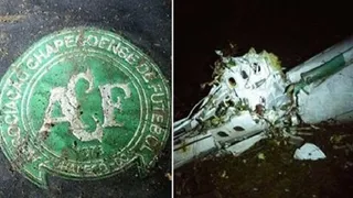 Avión que transportaba a plantel de Chapecoense de Brasil se accidentó cerca de Medellín
