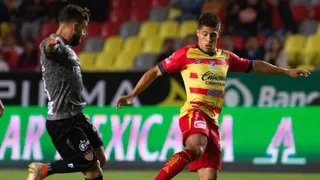 Felipe Gallegos anotó el gol de la victoria de Necaxa sobre Morelia en México