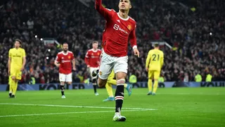 Cristiano Ronaldo fue figura de Manchester United en la victoria sobre Brentford en Old Trafford