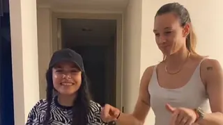 Christiane Endler se lució bailando al ritmo del reggaetón en Tik Tok