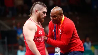 José Moreno ganó la definición por el bronce en la lucha grecorromana 87 kilos