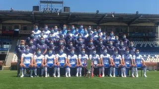 Con el tetracampeonato: La UC posó con sus cuatro títulos consecutivos del fútbol chileno