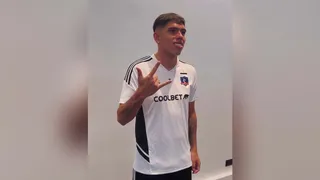 Palacios: Llego a Colo Colo para ganar títulos y dar pelea en la Libertadores