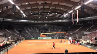 Un recorrido por el Salzburgo Arena donde Chile enfrentará a Austria por Copa Davis
