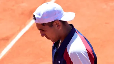 Tabilo aplastado en Roma: vivió su peor partido de la temporada